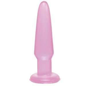  Bundle Basix 3.5in BeginnerS Butt Plug Pink and 2 pack of 