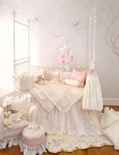   Jean Ava 3 pc Baby Crib Nursery Bedding New Girl Pink NEW NIP  