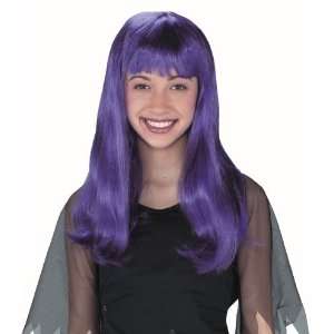  Kids Purple Diva Costume Wig Toys & Games