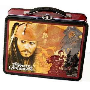  Pirates of the Caribbean Metal Tin Lunchbox Office 