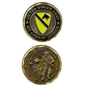 US Army 1st Cavalry Challenge Coin 