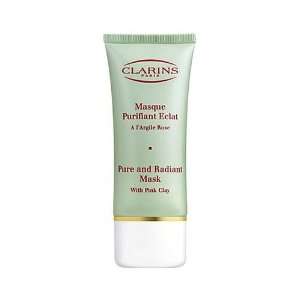  Clarins by Clarins Pure & Radiant Mask With Pink Clay 