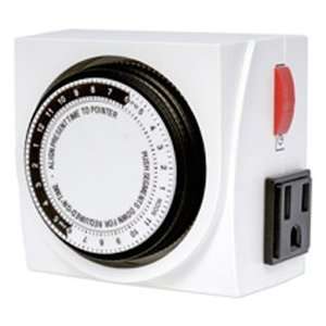  CUR DUAL LIGHT TIMER W/COVER