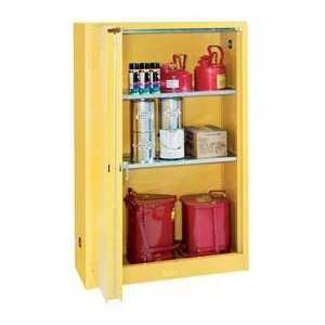  Lyon 45 Gal. Storage Cabinet W/ 2 Shelves, Bi Fold Door Self 