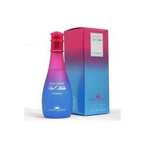   Davidoff Coolwater Happy Summer By Davidoff Edt Spray Unboxed 3.4 OZ