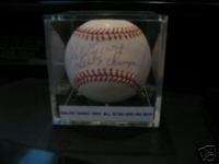 Ralph Terry autographed baseball  