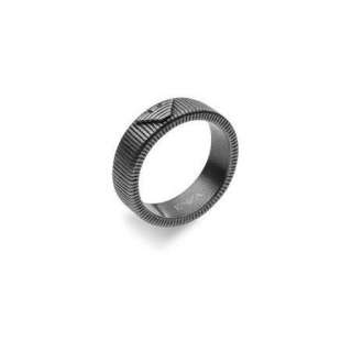 Emporio Armani Stainless Steel Ring 100% Authentic Sz. 10 Comes With 