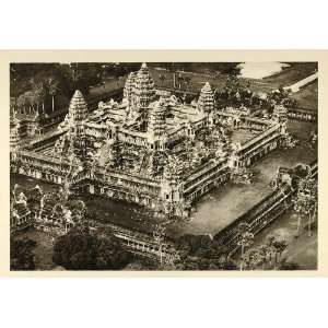  1935 Angkor Wat Temple Cambodia Khmer Architecture 