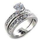 75 CT GOLD EP CZ PRINCESS WEDDING ENGAGEMENT RING SET items in 