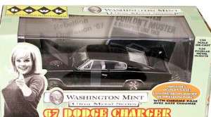 Washington Mint 67 Dodge Charger 124 scale BLACK  