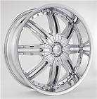24 INCH RIMS AND TIRES WHEEL PACKAGE FULLFACE STARR 717  