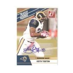 2010 Donruss Rated Rookies Autographs #62 Keith Toston   St. Louis 