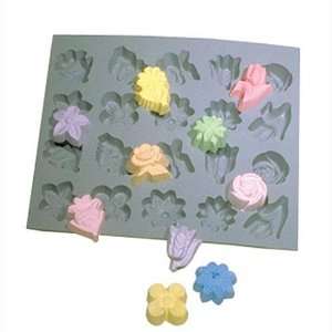  Flower Assortment Rubber Mold