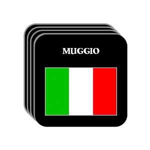  Italy   MUGGIO Set of 4 Mini Mousepad Coasters 