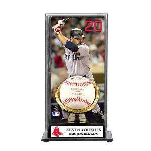 Mounted Memories Boston Red Sox Kevin Youkilis Baseball Display Case 