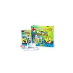 Johnson & Johnson First Aid Pocket Pals, Mini First Aid Kit, SpongeBob 
