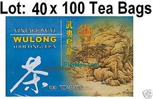 Wholesale Lot WuYi WuLong Oolong Diet Tea 40x100 Bag  
