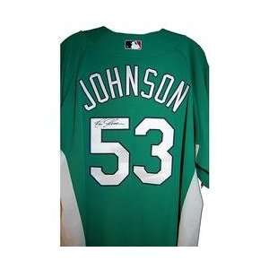   Mark Johnson #53 Autographed St. Patricks Day Jersey Sports