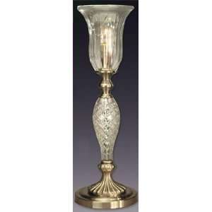 Lead Crystal Upshade Lamp Tall