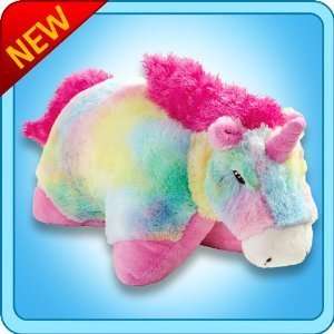  My Pillow Pets®   Rainbow Unicorn   11 Small Folding Plush Pillow 