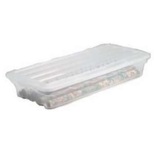    Rubbermaid #2128 00 CLR 10.5GAL Wrap&Craft Box