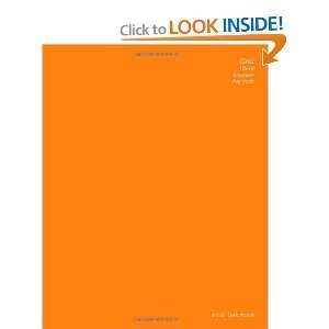 Grid 10x10 Squares Per Inch 8x10 Orange Design Sketchbook