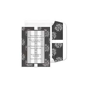  White Flowers Invitation Wedding Invitations Health 