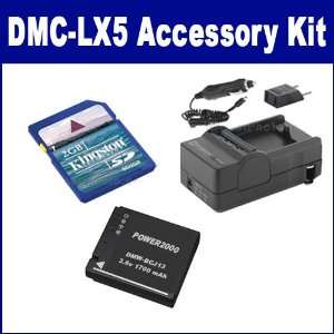  Panasonic Lumix DMC LX5 Digital Camera Accessory Kit 