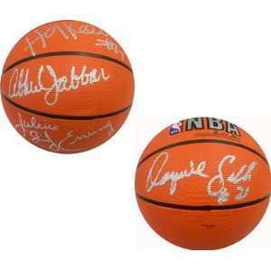  Hall of Fame Autographed Leather Basketball Sports 
