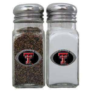  Texas Tech Football Salt/Pepper Shaker Set Kitchen 