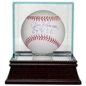 Jerry Koosman Autographed Ball   Official Major League 69 WSC w Glass 
