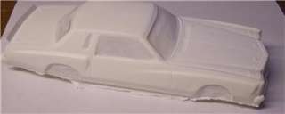 Unfinished Resin Body 1977 Monte Carlo Stock Car 1/25  