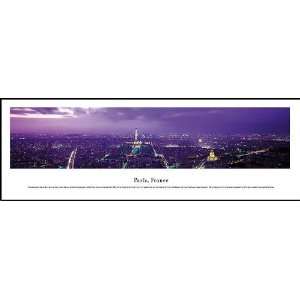  Paris, France Panoramic View Framed Print