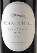 Chalk Hill Peters Vineyard Merlot 1997 