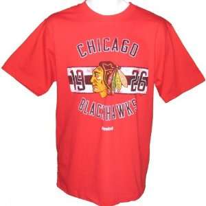   Mens Chicago Blackhawks Retro Sport History Tshirt