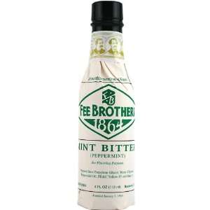Fee Brothers Mint Cocktail Bitters 4 oz 
