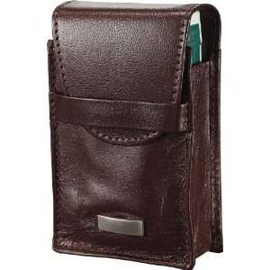  Visol Morris Brown Leather Regular Cigarette Pack Holder 