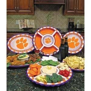  Clemson Tigers NCAA Homegating Ceramic Platter Sports 