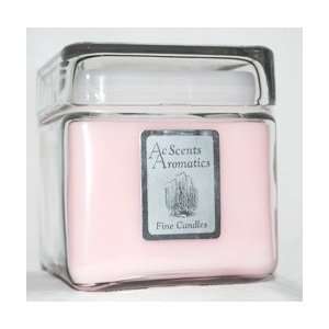  Pink Tulip 28 oz. Square Jar Candle