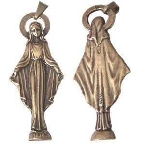  Blessed Mother apparition in France 1830   Bronze (5.3cm 2 
