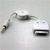 5mm Retractable Cable Audio For iPod iPhone 3G #9857  