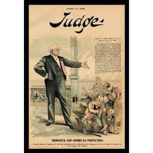  Judge Magazine Bismarck and American Protection 20x30 
