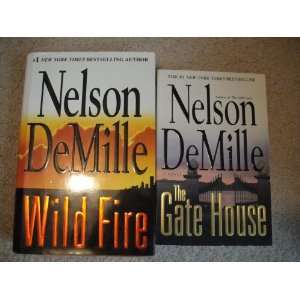   DeMille 2 books Collection Wild Fire+The Gate House Nelson DeMille