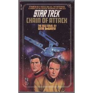  Star Trek Chain of Attack Gene DeWeese Books