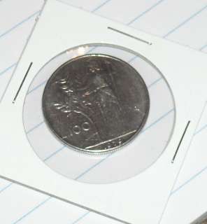Italy L100 1979 World Foreign Coin  