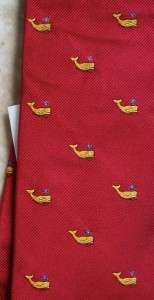 Ralph Lauren mens polo tie silk red gold whales $95 nwt  