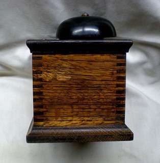   Oak Western Electric Table Type Bell Ringer Box Working And Very Nice