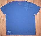   Brand New Tee T shirt Mens Navy Blue Embroidery Parachute Sky Dive XXL