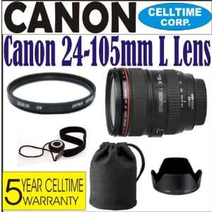  Canon EF 24 105mm f/4 L IS USM Lens (IMPORT) for Canon EOS 