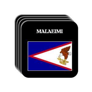 American Samoa   MALAEIMI Set of 4 Mini Mousepad Coasters